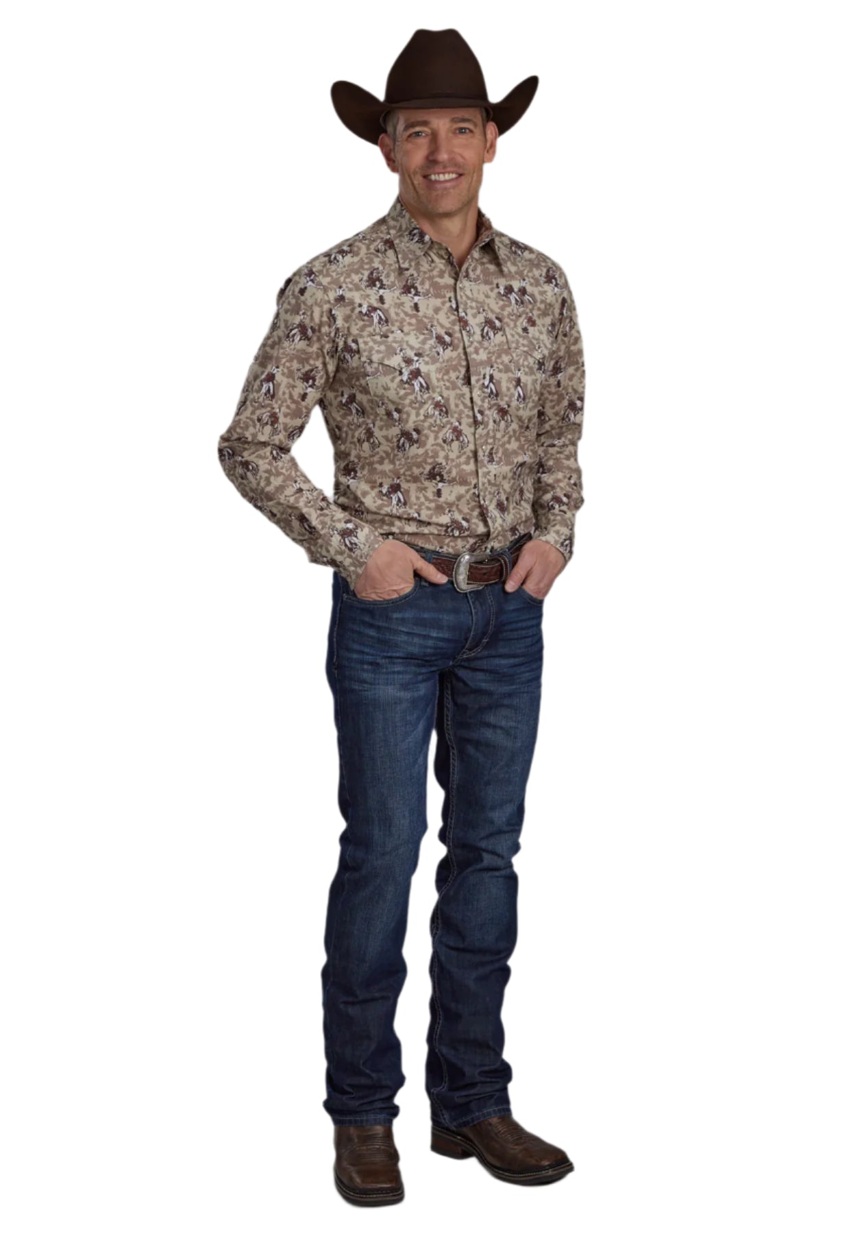Roper Men's Vintage L/S Western Shirt