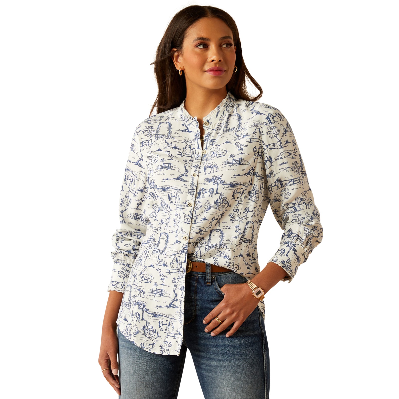 Ariat Women's Clarion L/S Blouse