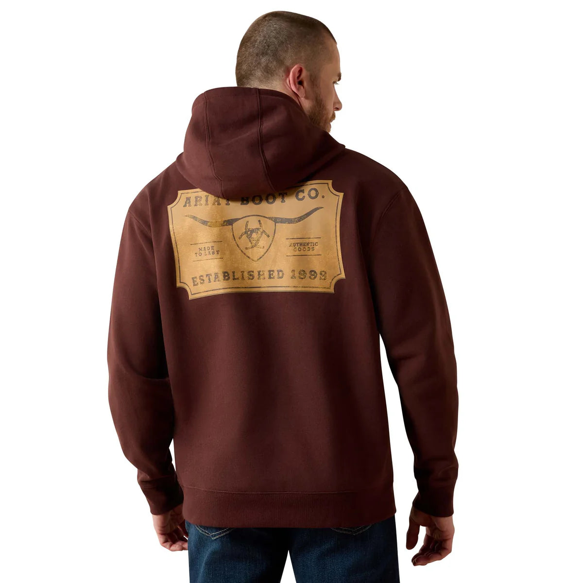 Ariat Men's Shield Steerhead Hoodie