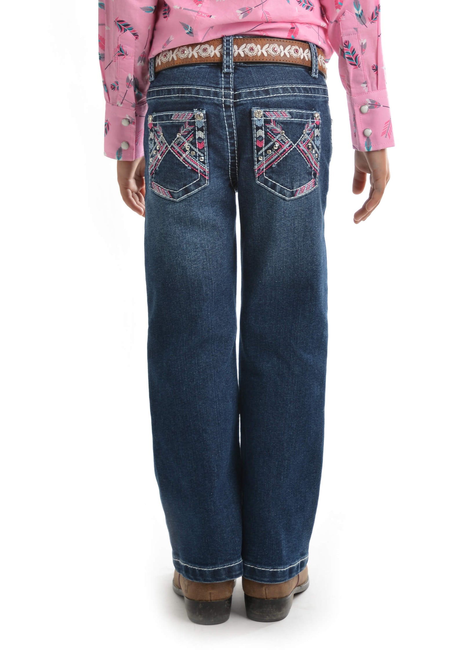 Pure Western Girl's Holly Boot Cut Jean Pure Western
