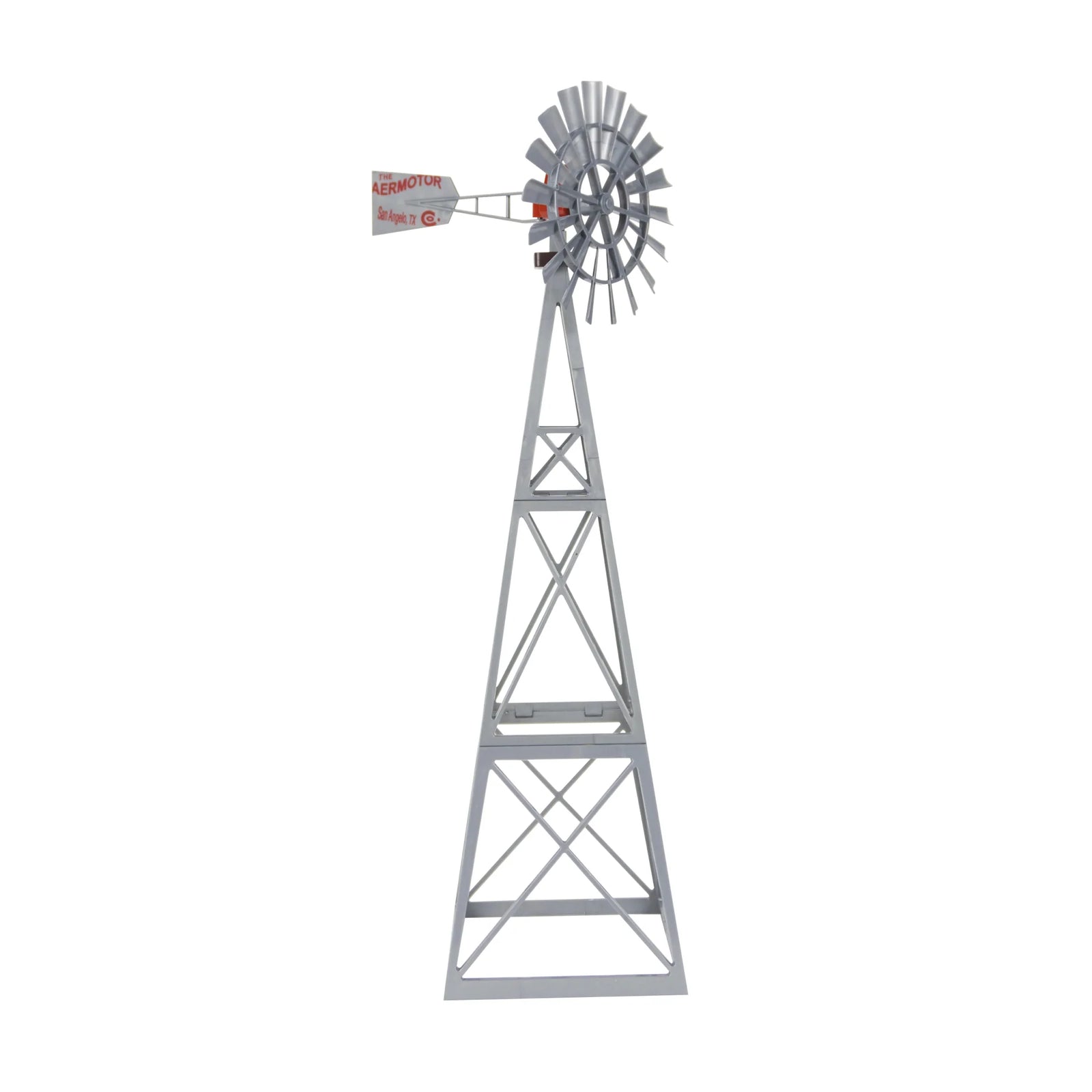 Big Country Toys Aeromotor Windmill. Metal windmill on a white background