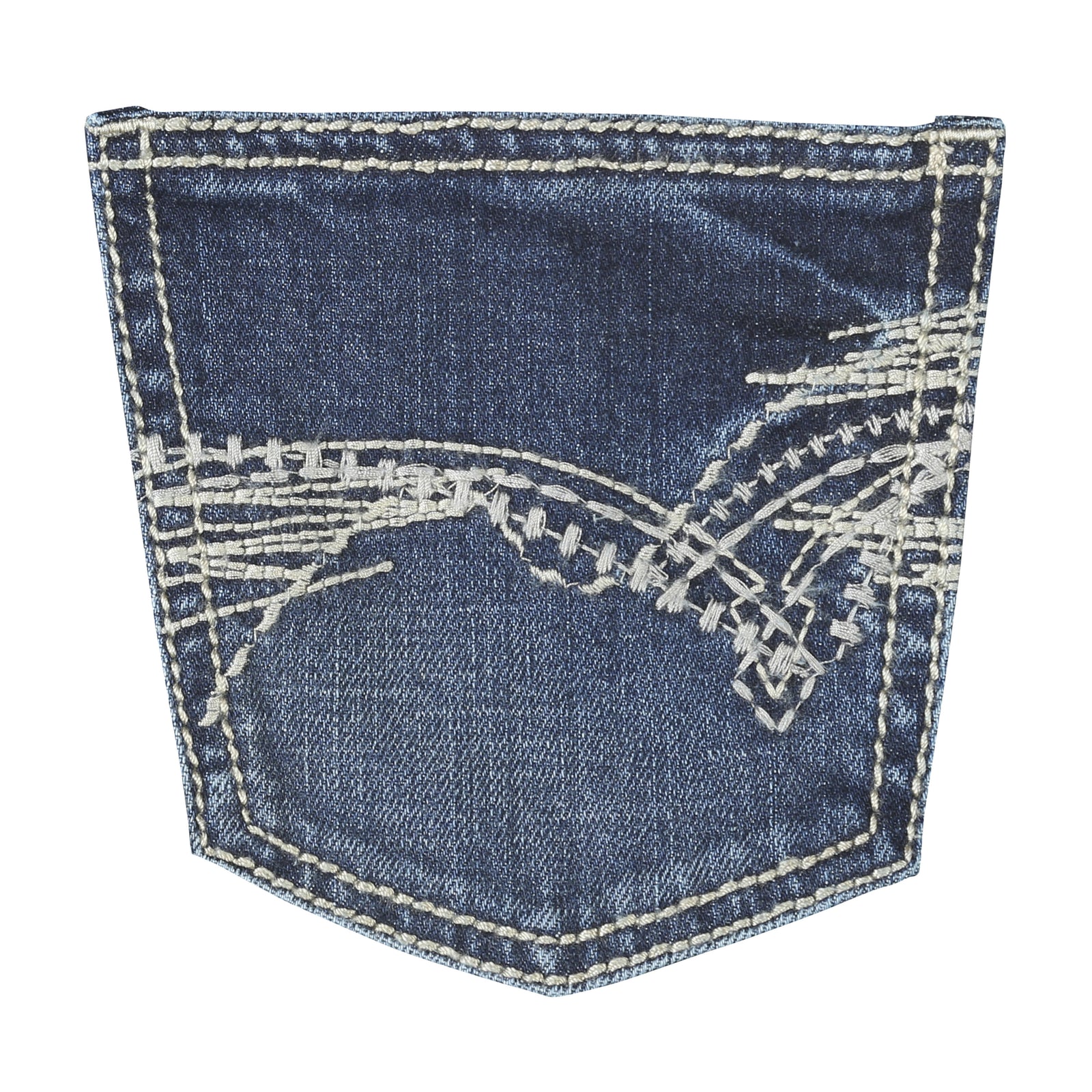 A pair of Wrangler Boy's 20X Vintage Boot Cut Jeans, featuring a slim fit and traditional 5-pocket design.
