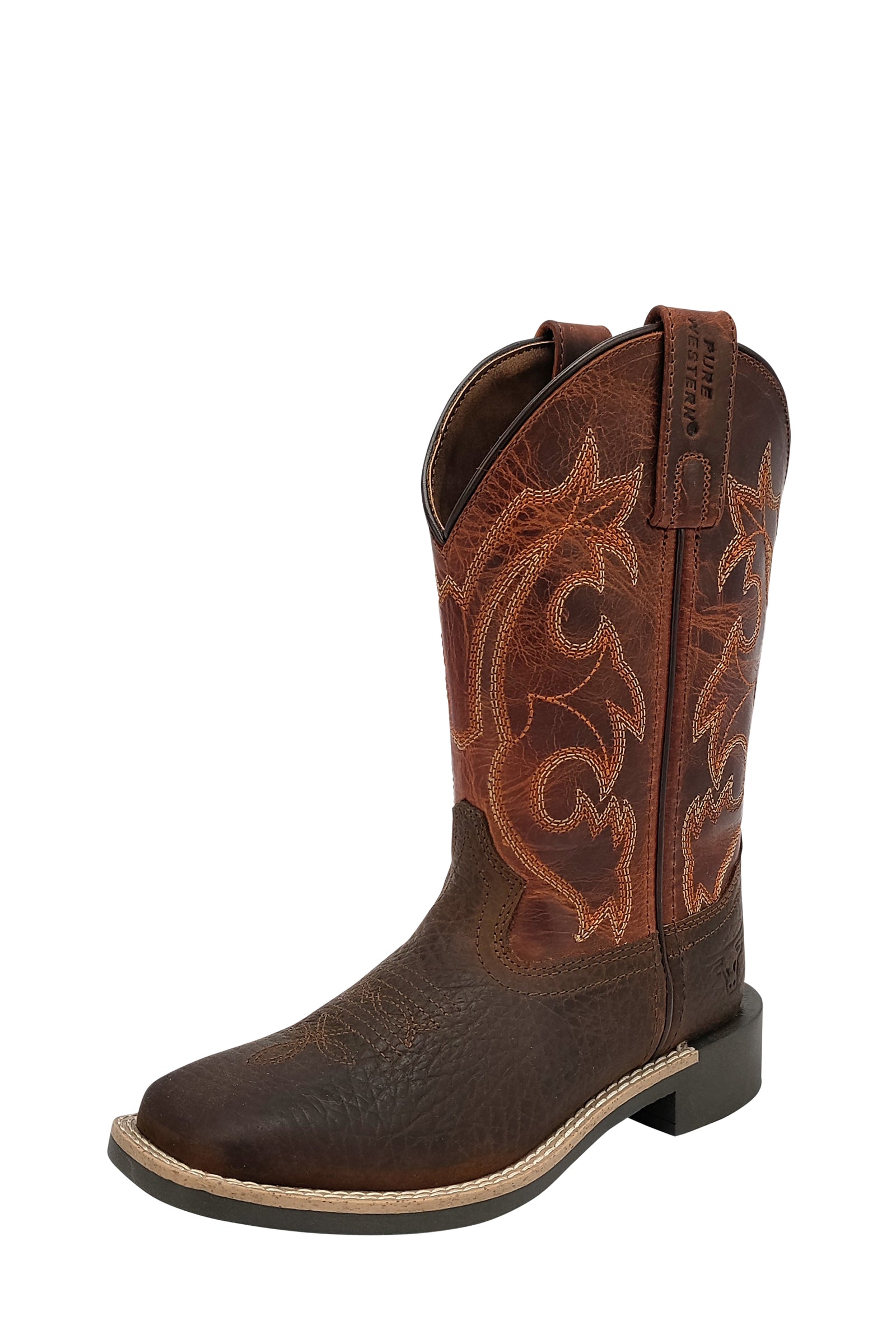 Pure Western Barrett Kids Western Boot