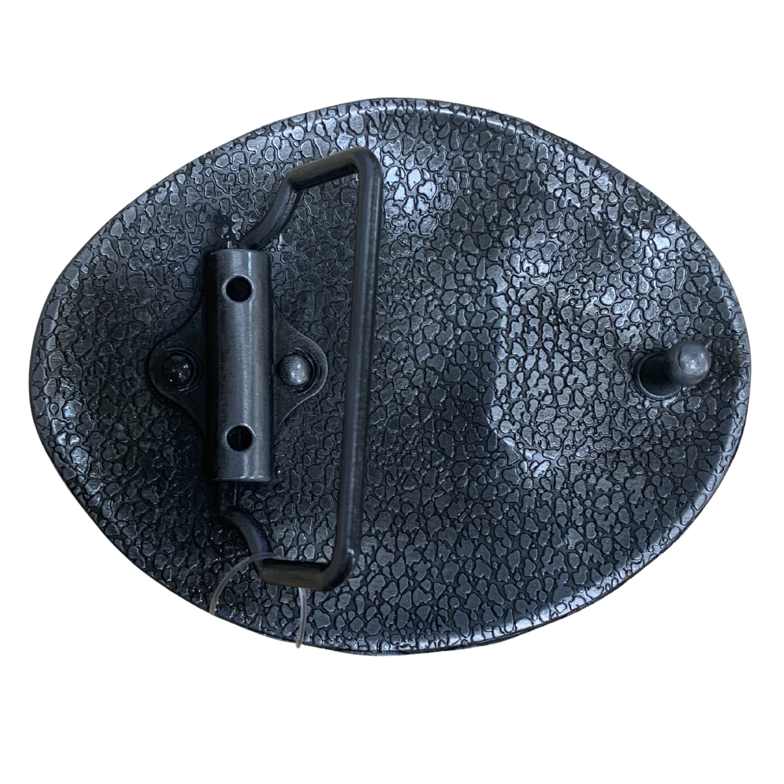 Tulmur belt buckle with a cowboy figure, Australian flag.