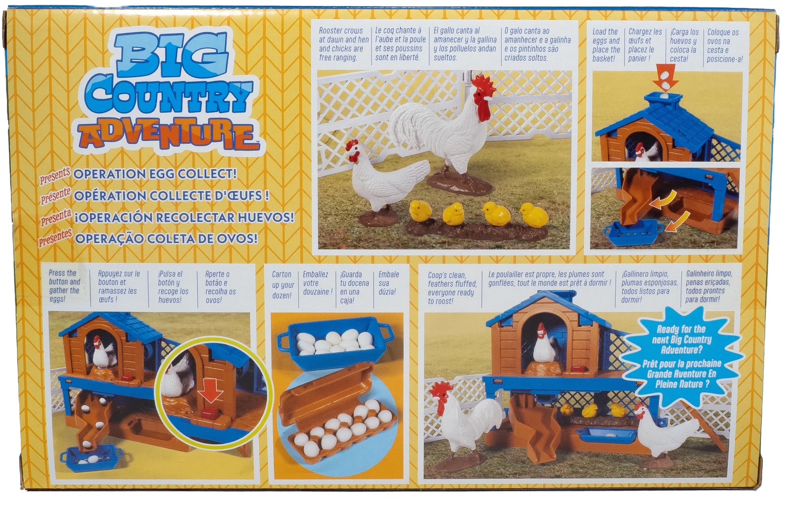 Big Country Chicken Coop Play Set - 11 Pieces