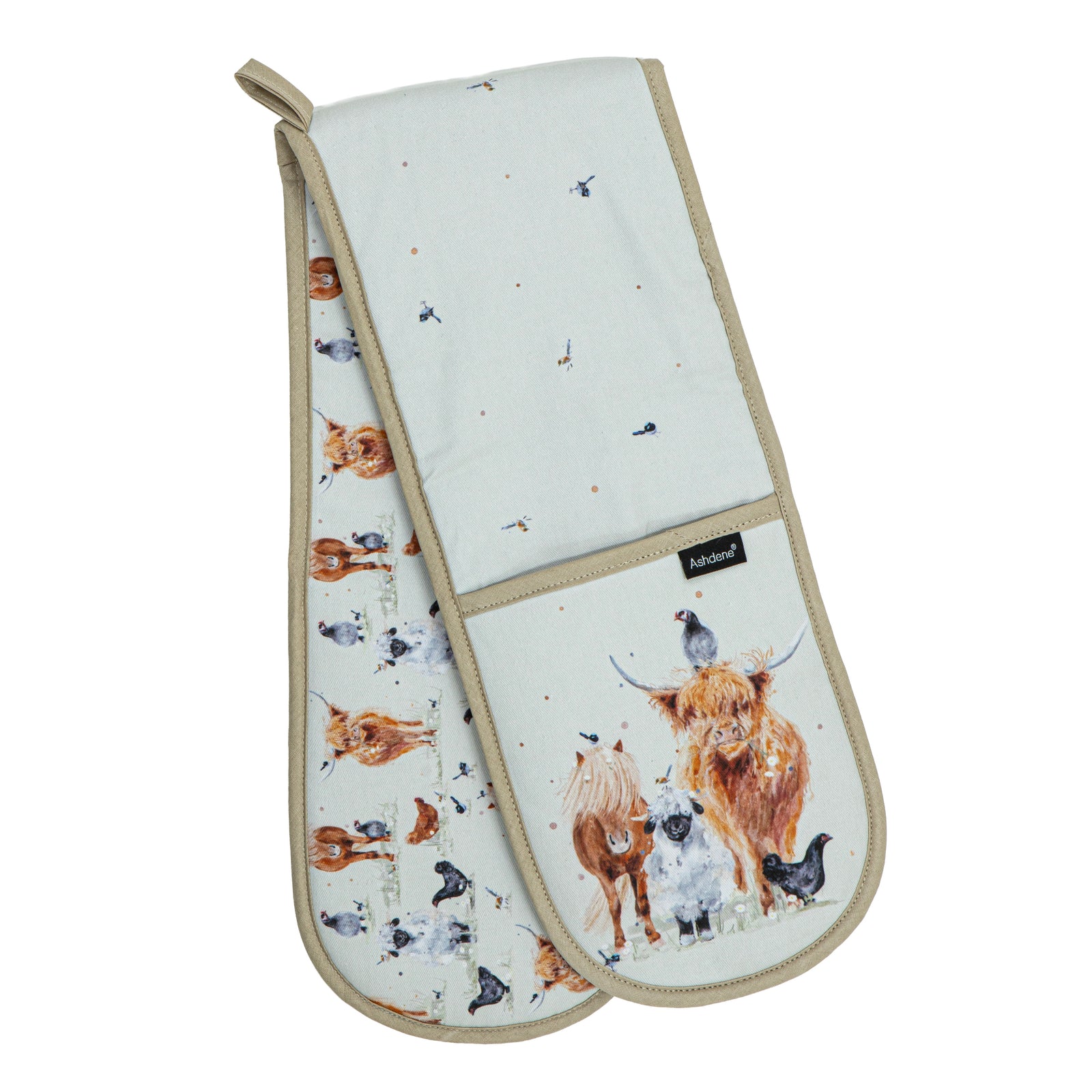 Ashdene Paddock Pals Double Oven Mitt Ashdene