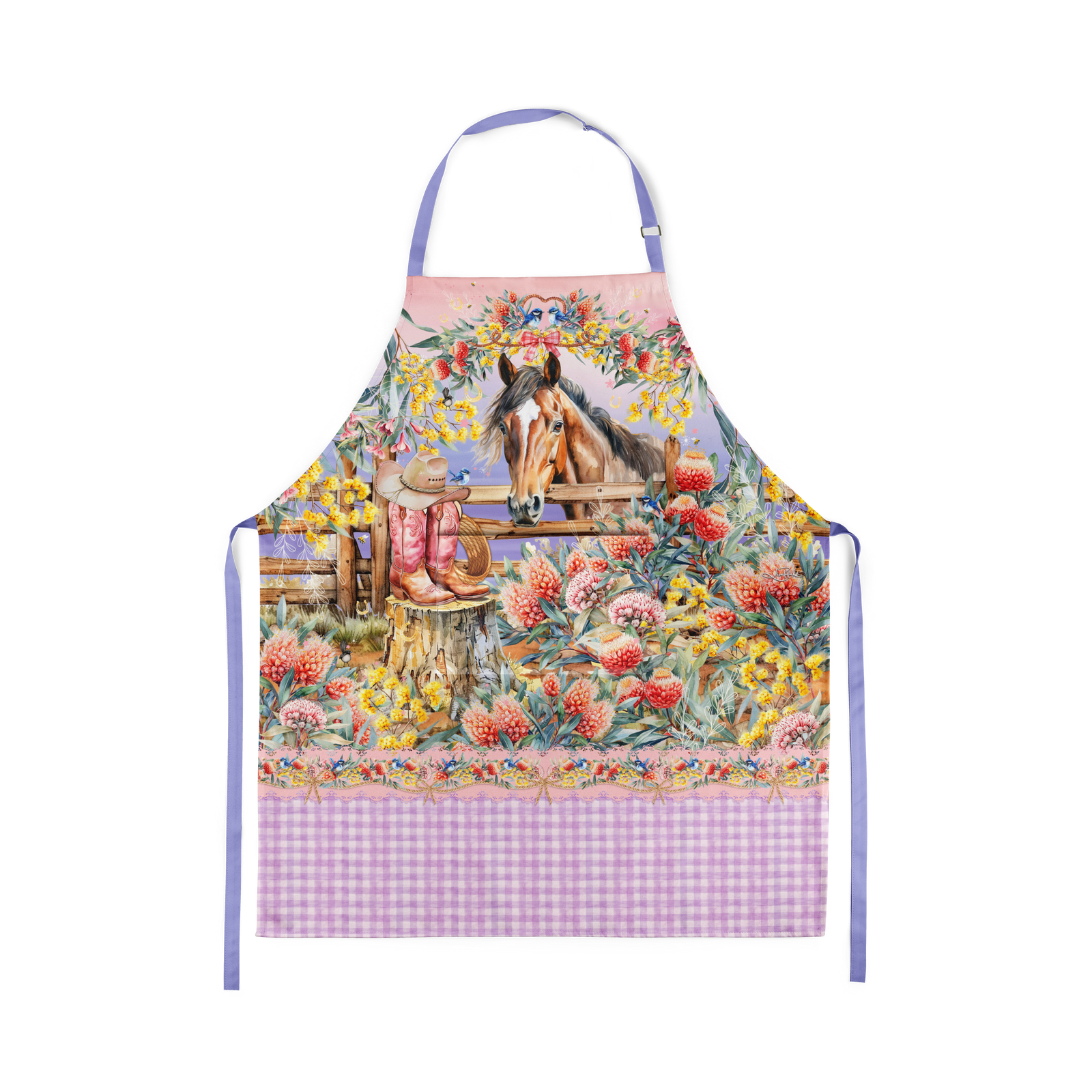 Lisa Pollock Country Dusk Apron
