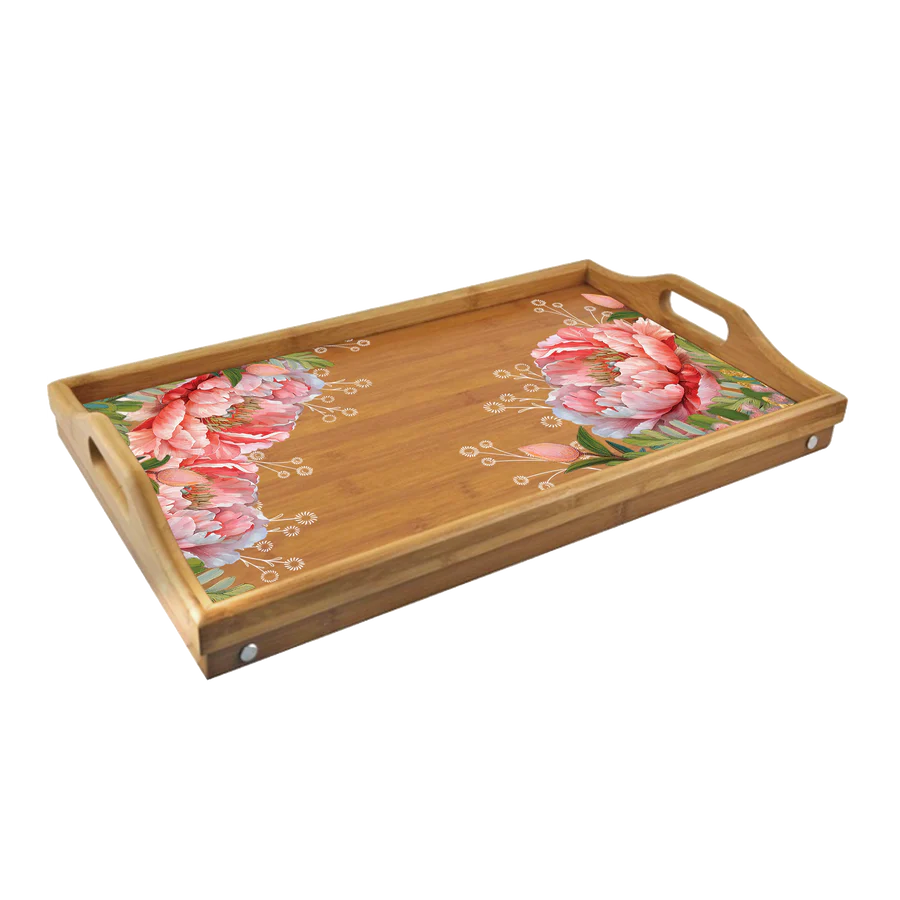 Lisa Pollock Breakfast Table - Coral Peony