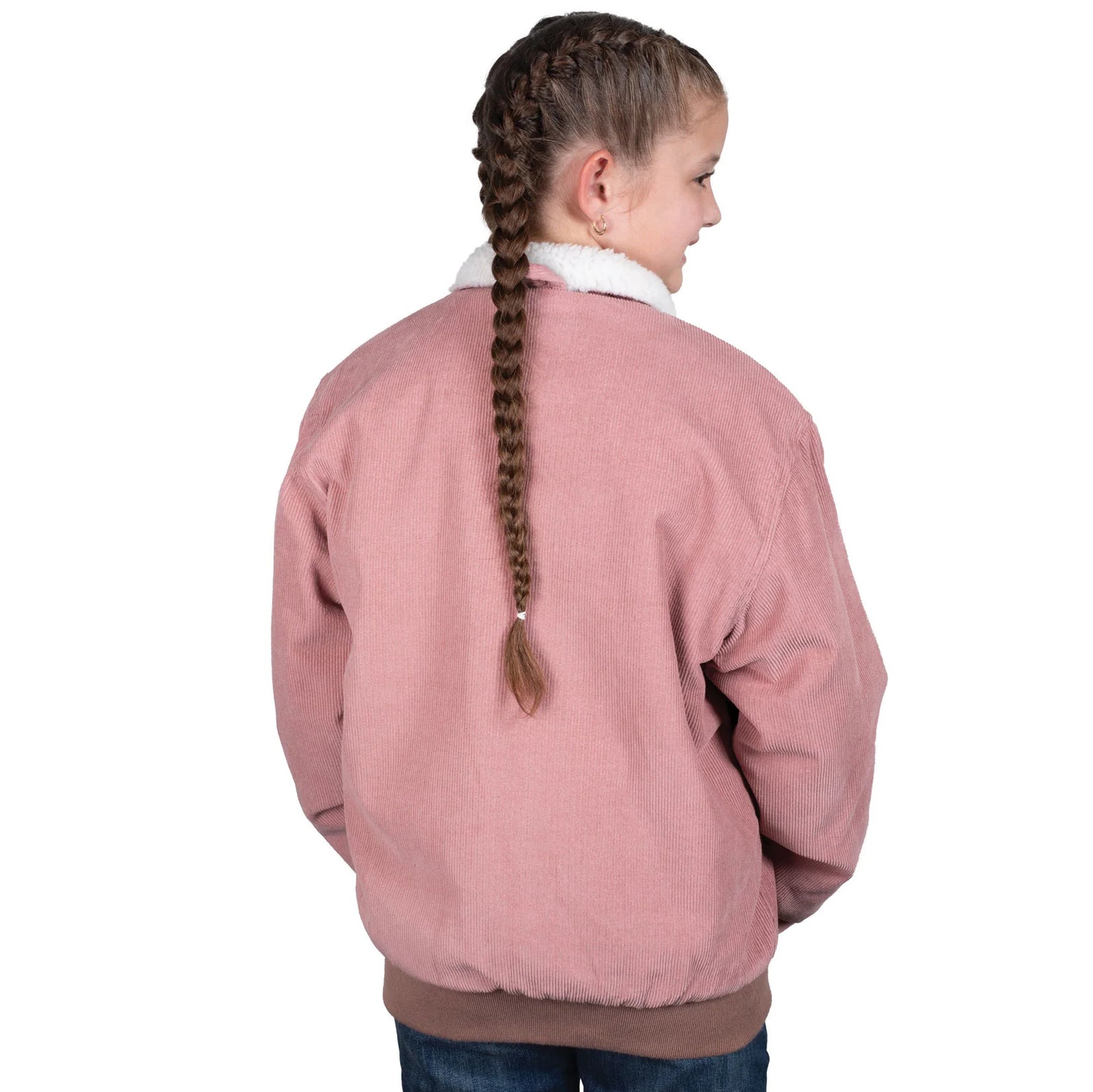 Just Country Kid's Junior Diamantina Sherpa Corduroy Jacket