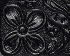 Tooling Leather Cattle Tag Keyring