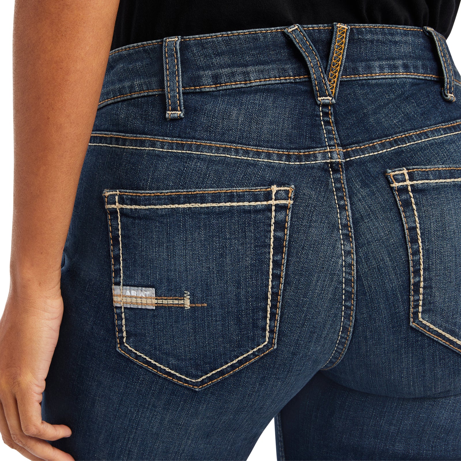 Ariat Women's Rebar Perfect Rise Straight Leg Work Jeans