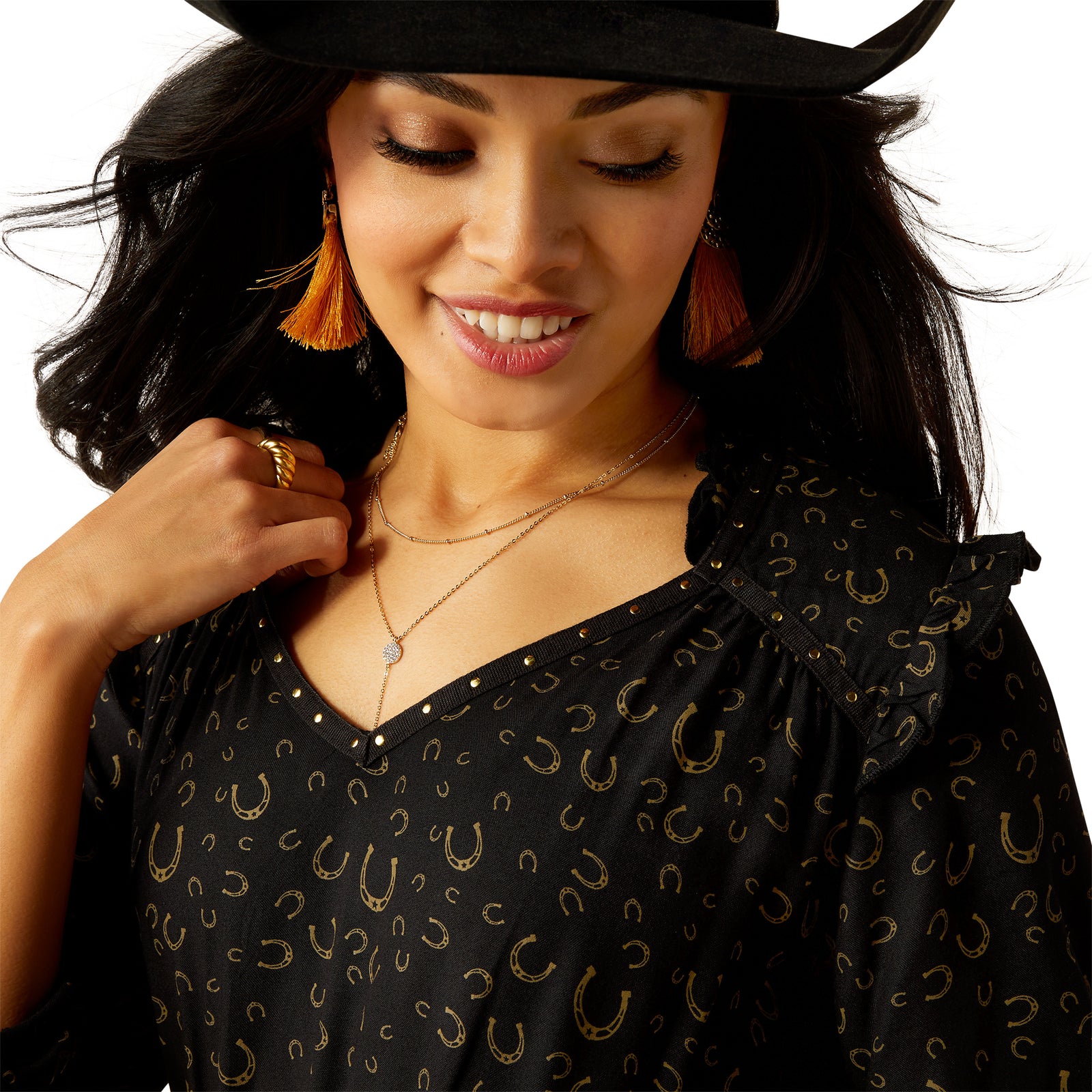 Ariat Women's Blinged Out L/S Western Dress