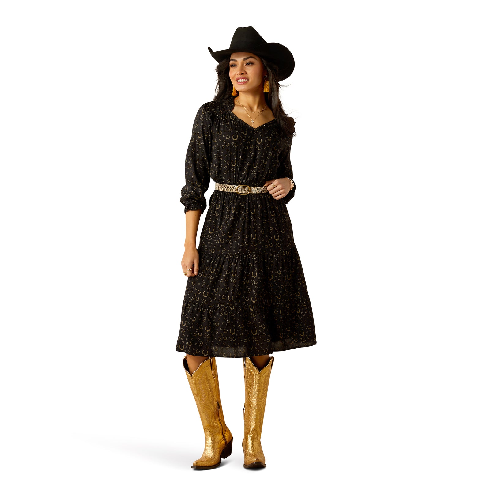 Ariat Women's Blinged Out L/S Western Dress