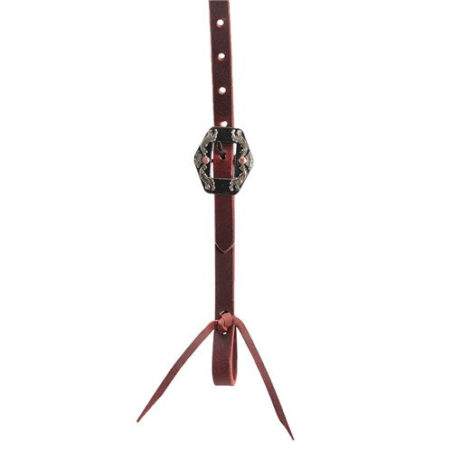 FOR20-2059 The Fort Worth Saddlery Oily Latigo Headstall is crafted from premium leather, offering a high-quality option for daily use.
