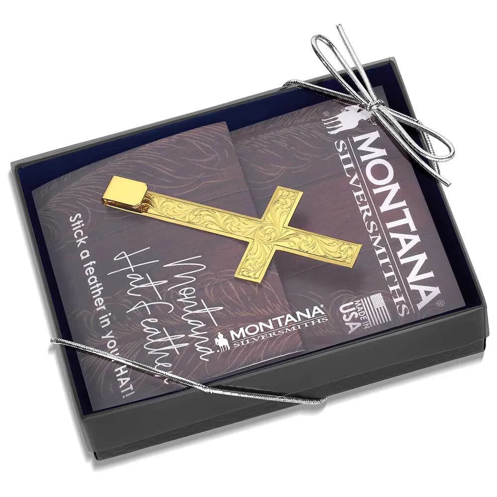 Montana Silversmiths Flourishing Faith Hat Cross