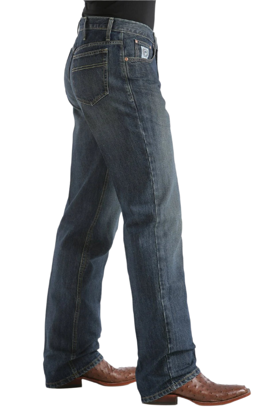 Cinch Men's Dark White Label Jean