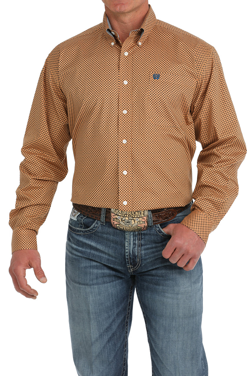 Cinch Men's Geometric Print L/S Western Shirt