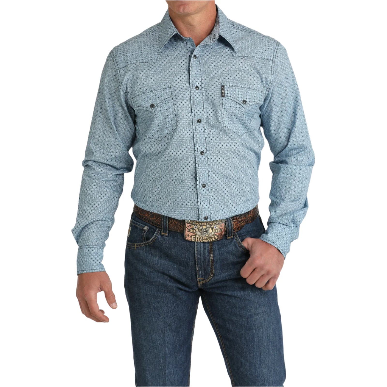 Cinch Men's Modern Fit L/S Western Shirt