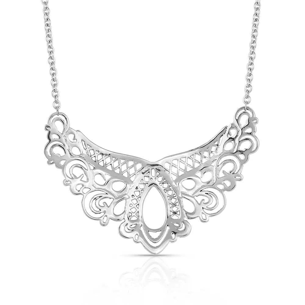 Montana Silversmiths Chantilly Western Lace Necklace