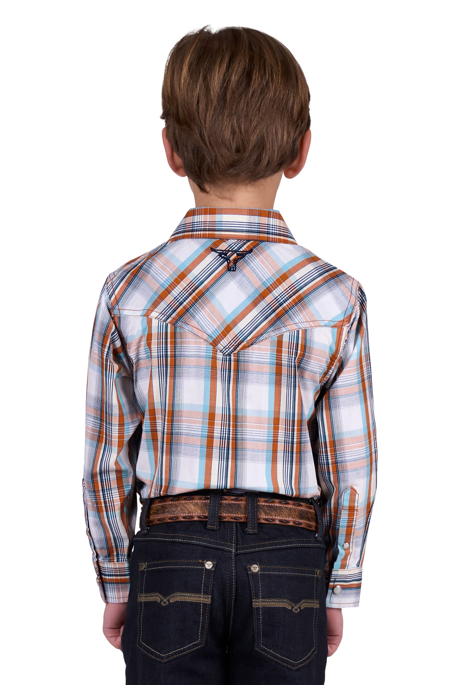 Pure Western Boy's Axel L/S Western Shirt