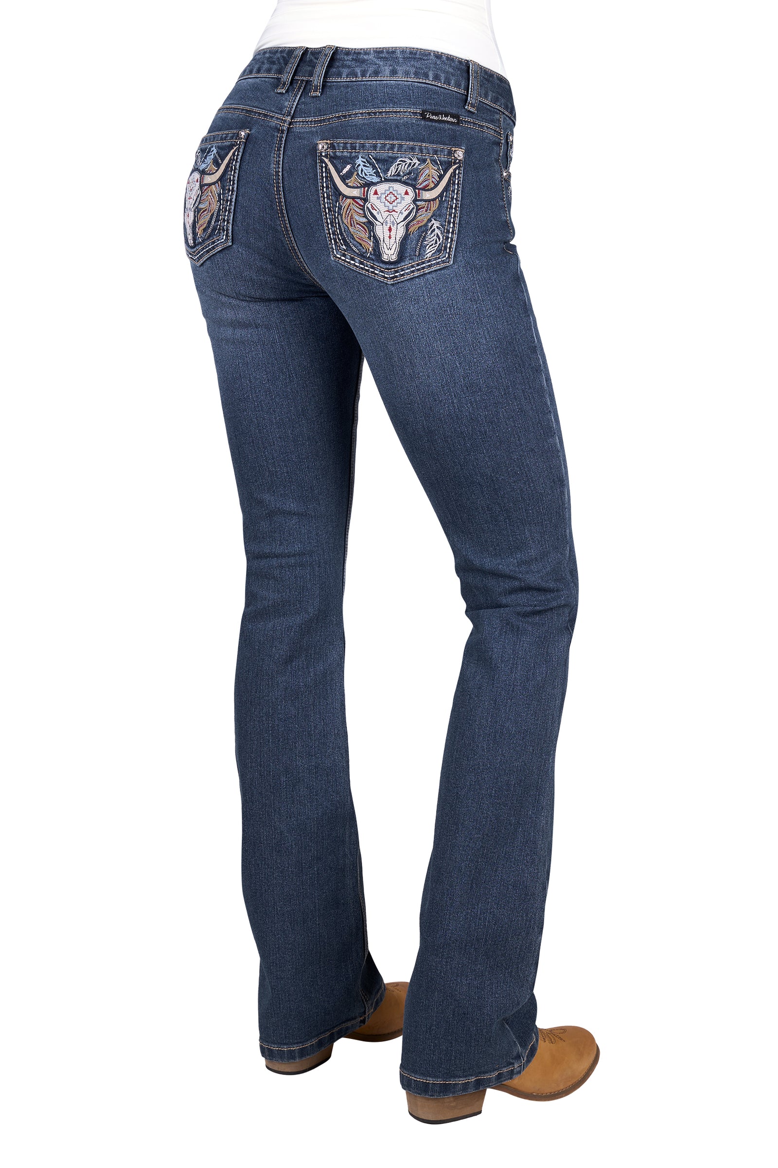 Pure Western Women's Bec Bootcut Jean