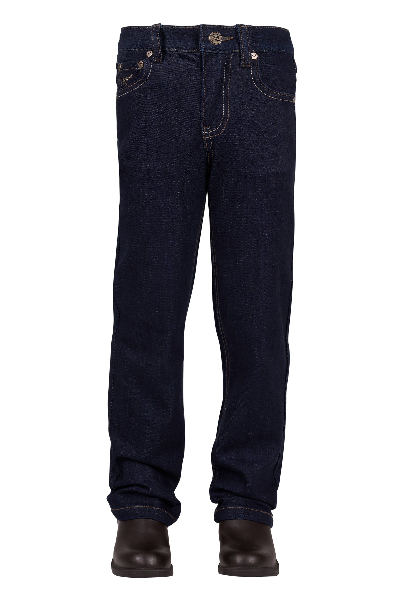 Pure Western Boy's Hawkins Straight Leg Jean