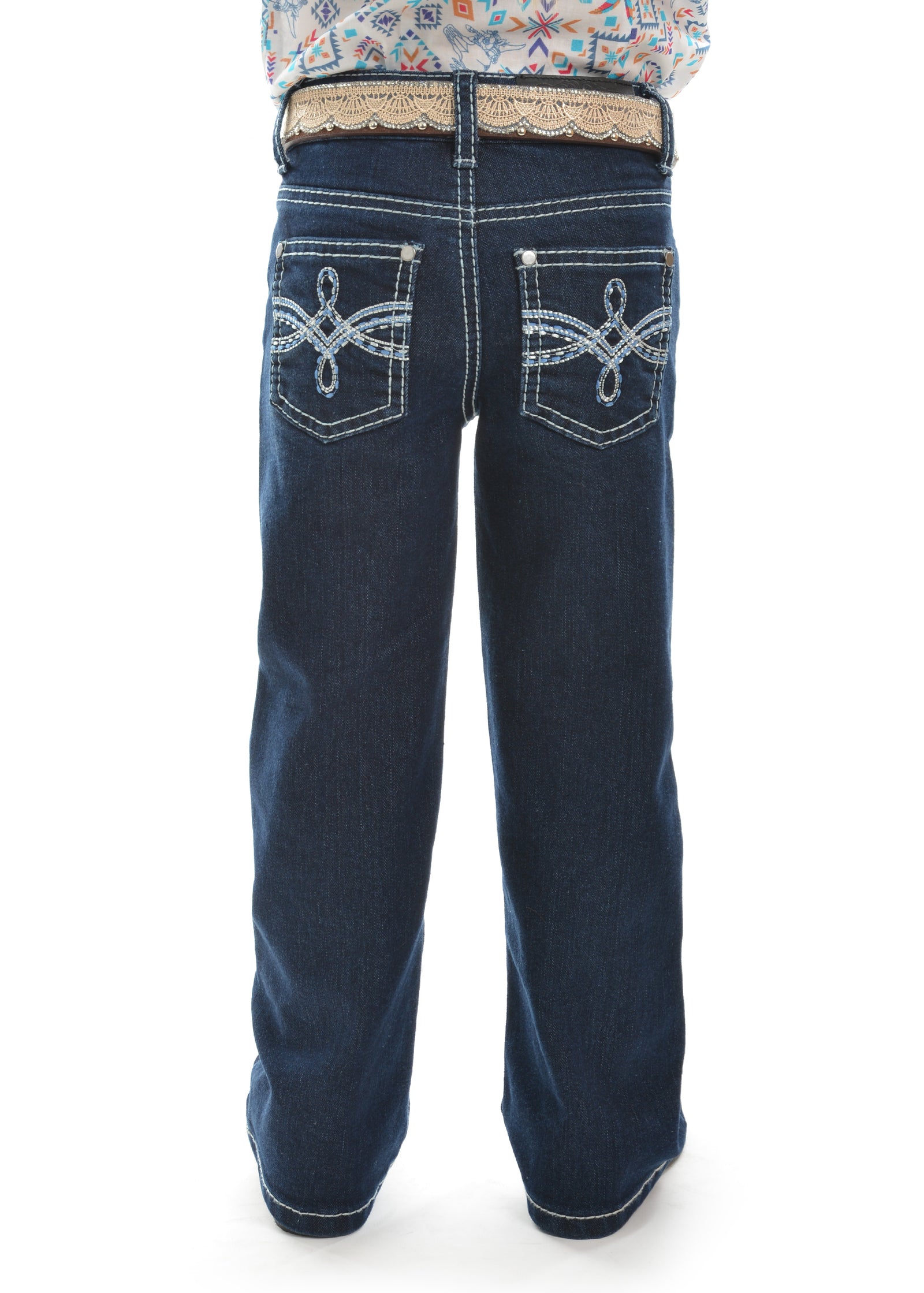 Pure Western Girl's Demi Boot Cut Jean
