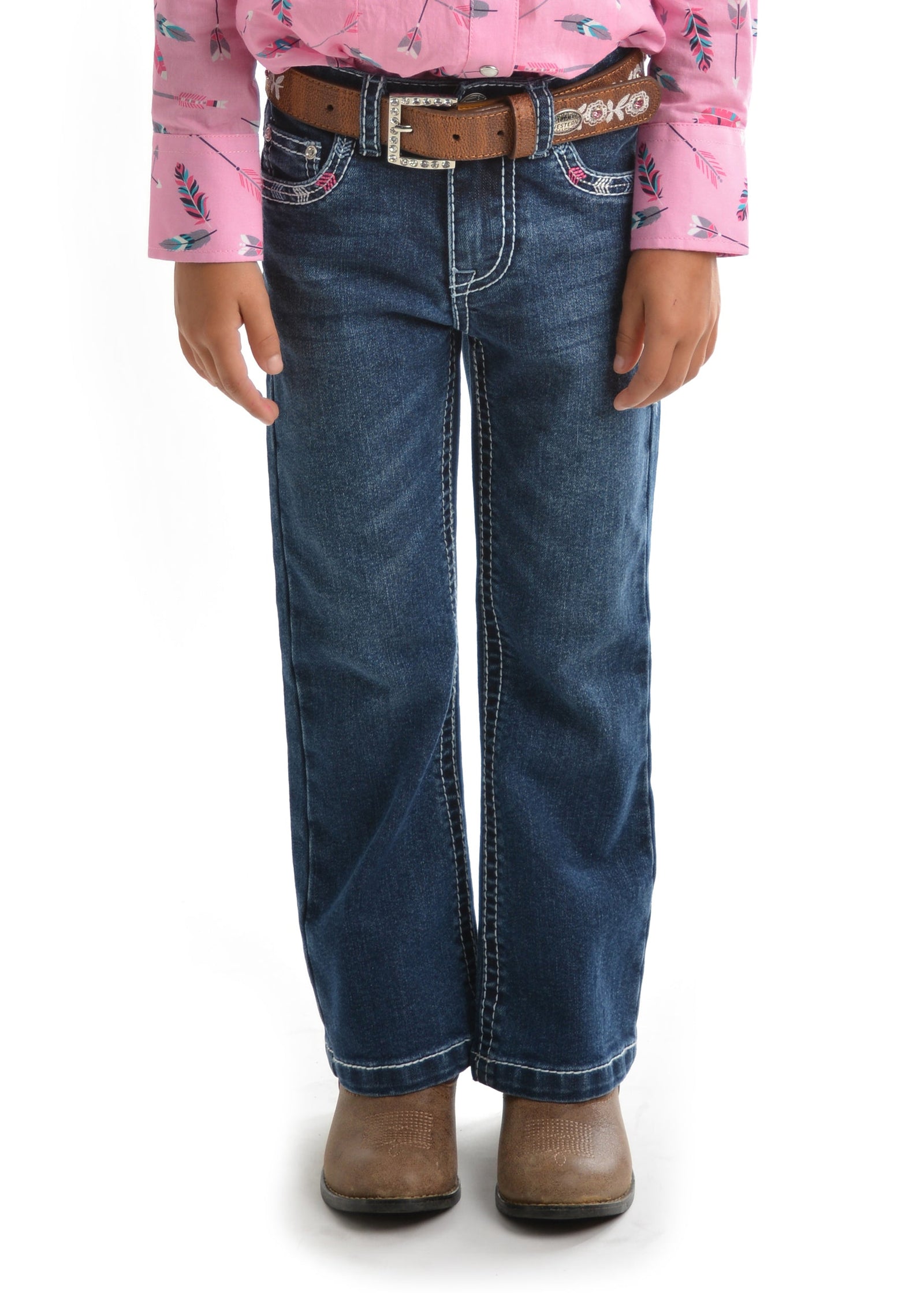 Pure Western Girl's Holly Boot Cut Jean Pure Western