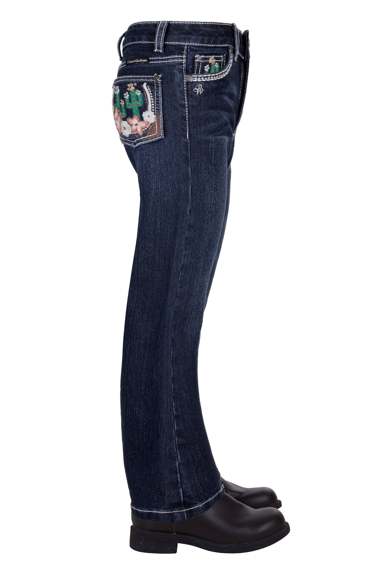 Pure Western Girl's Zoe Boot Cut Jean