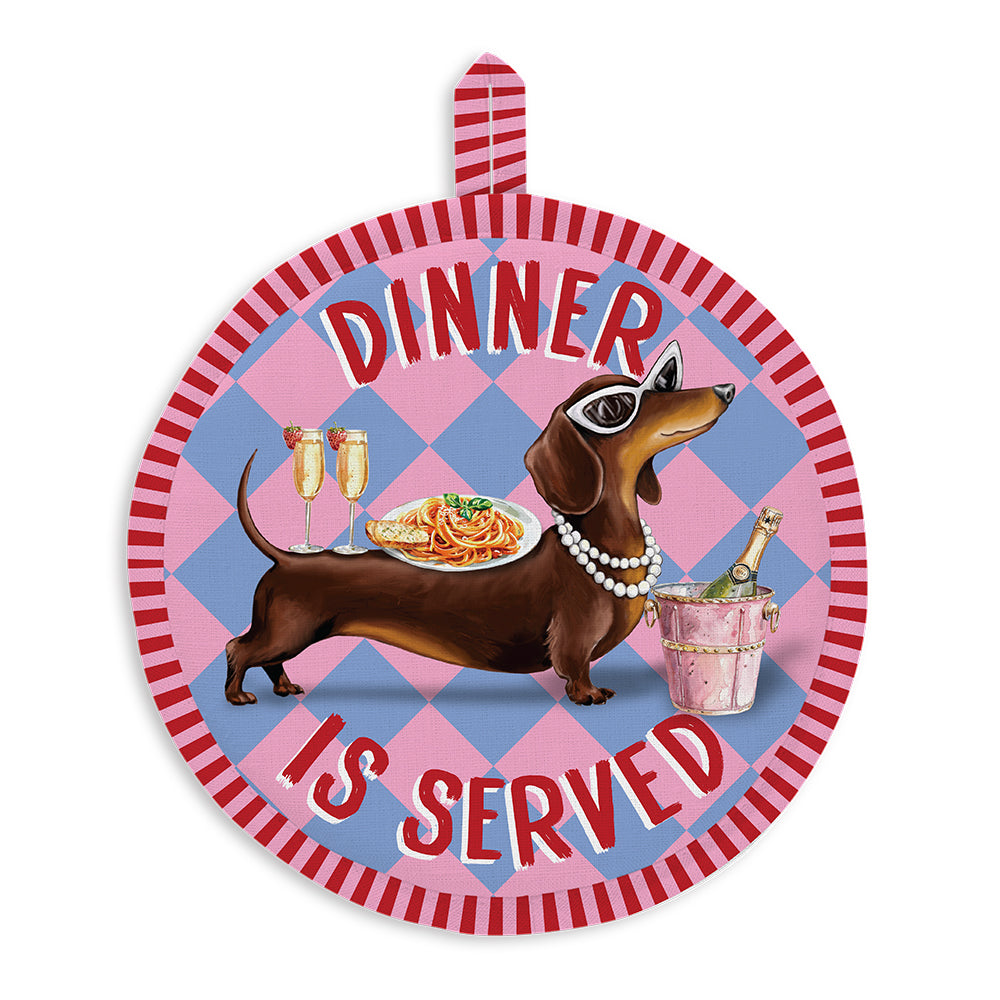 DWBH 'Dinner Dash' Pot Holder