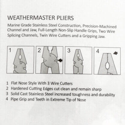 Weathermaster Stockmans Pliers