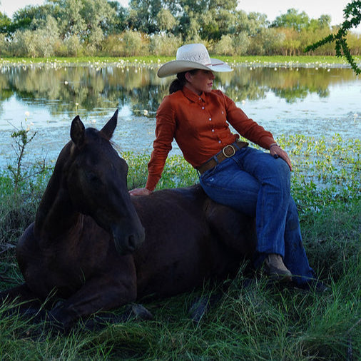 Reba Women's Windsor Linen Gal L/S Shirt