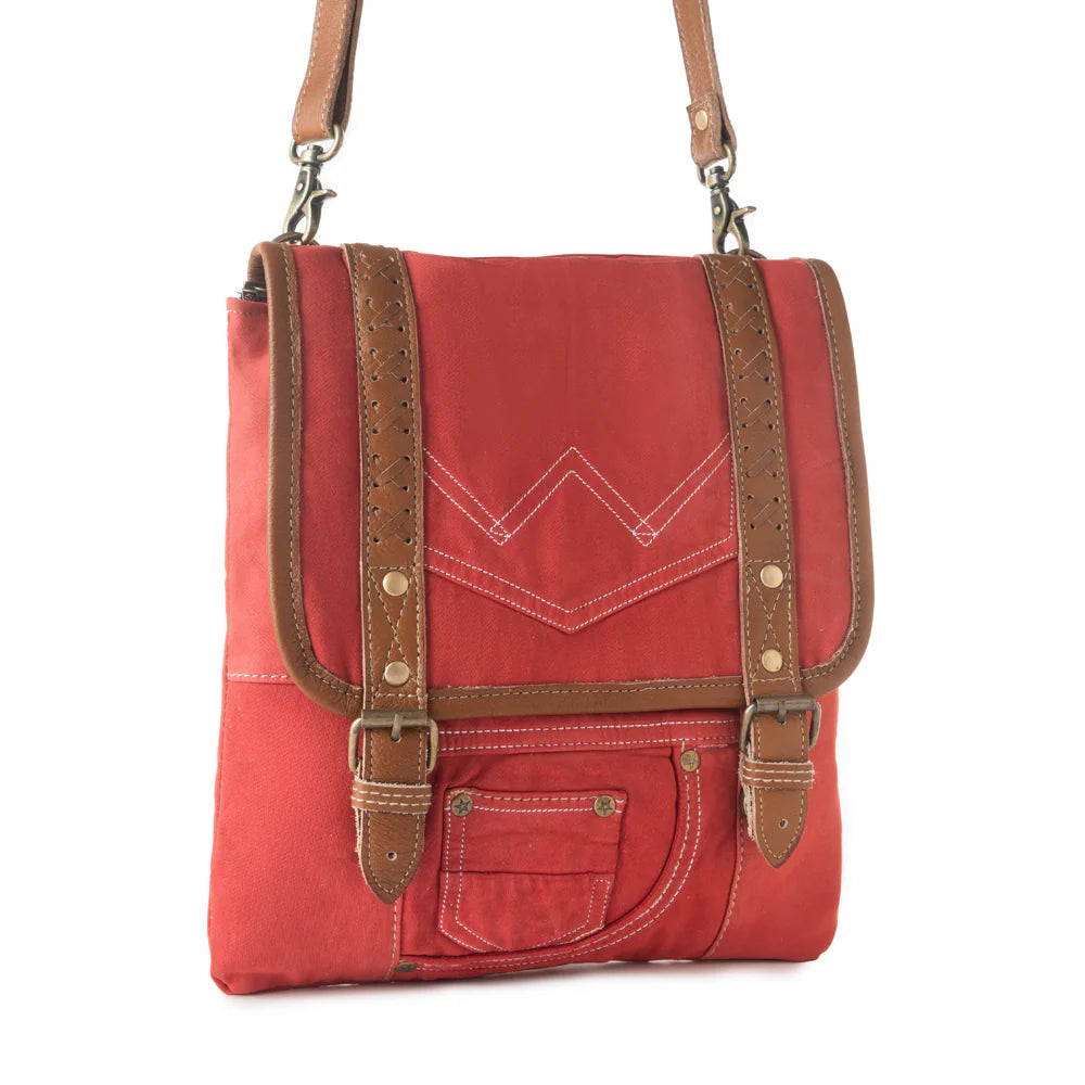 Dustrider Upcycled Canvas Vintage Style Concealed-Carry Bag