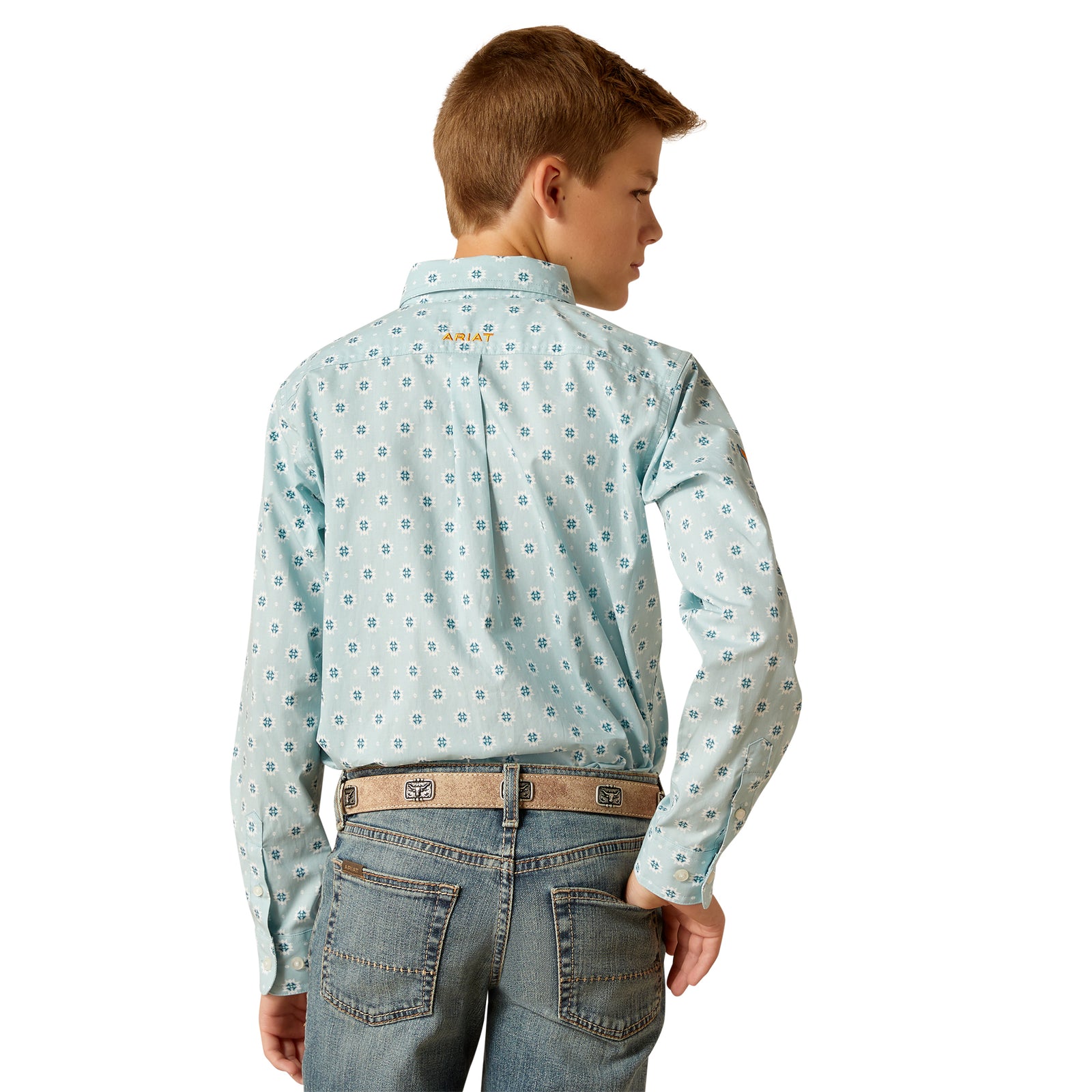 Ariat Boy's Team Colton Classic Fit L/S Shirt
