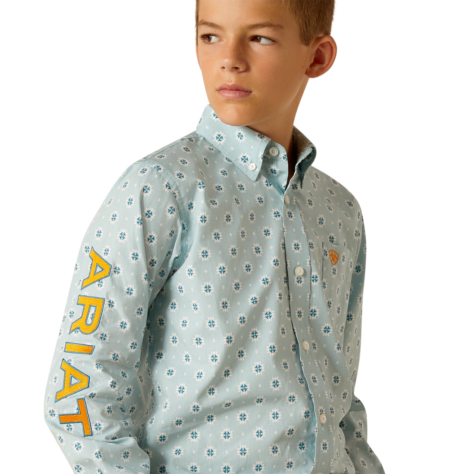 Ariat Boy's Team Colton Classic Fit L/S Shirt