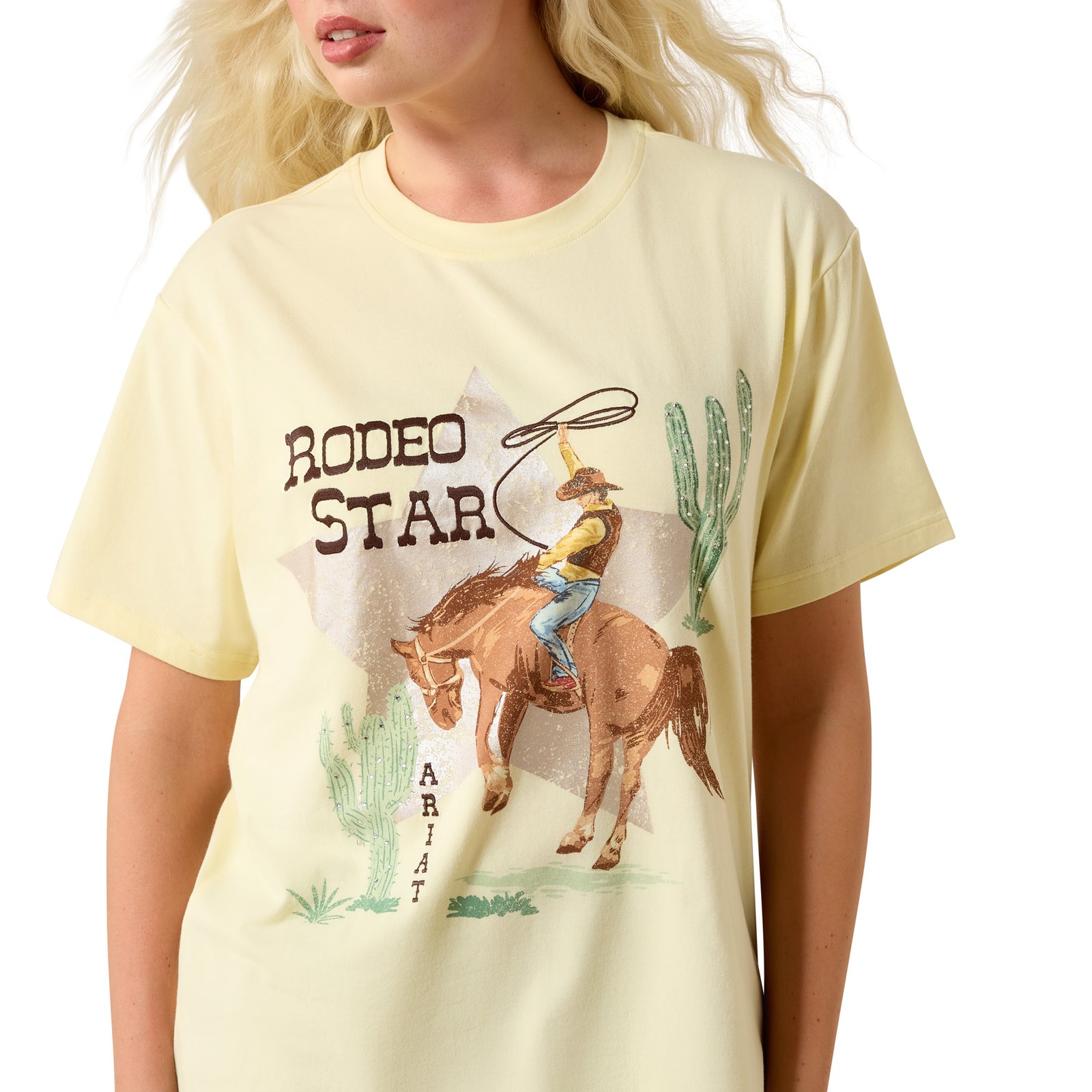Ariat Women's Rodeo Star Boyfriends T-Shirt
