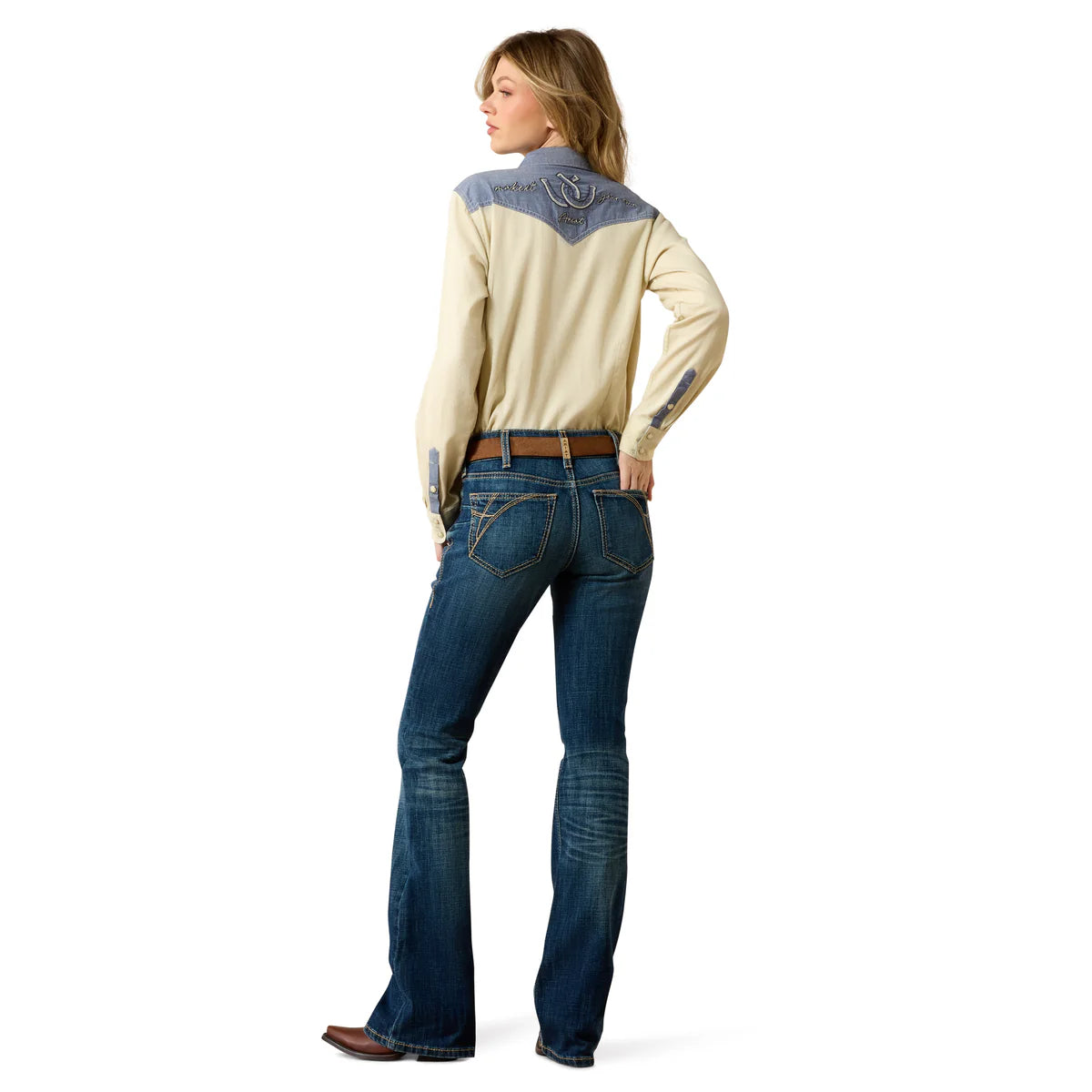 Ariat Women's Mid-Rise Fiona Boot Cut Jeans
