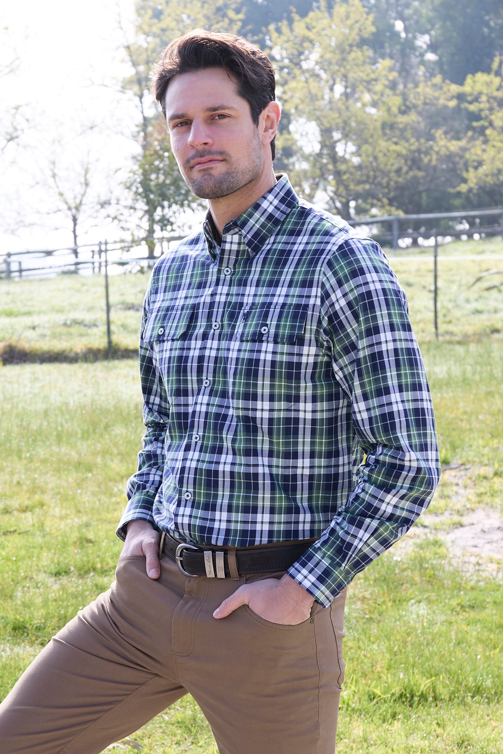 Thomas Cook Men's Shane 2 Pocket L/S Shirt