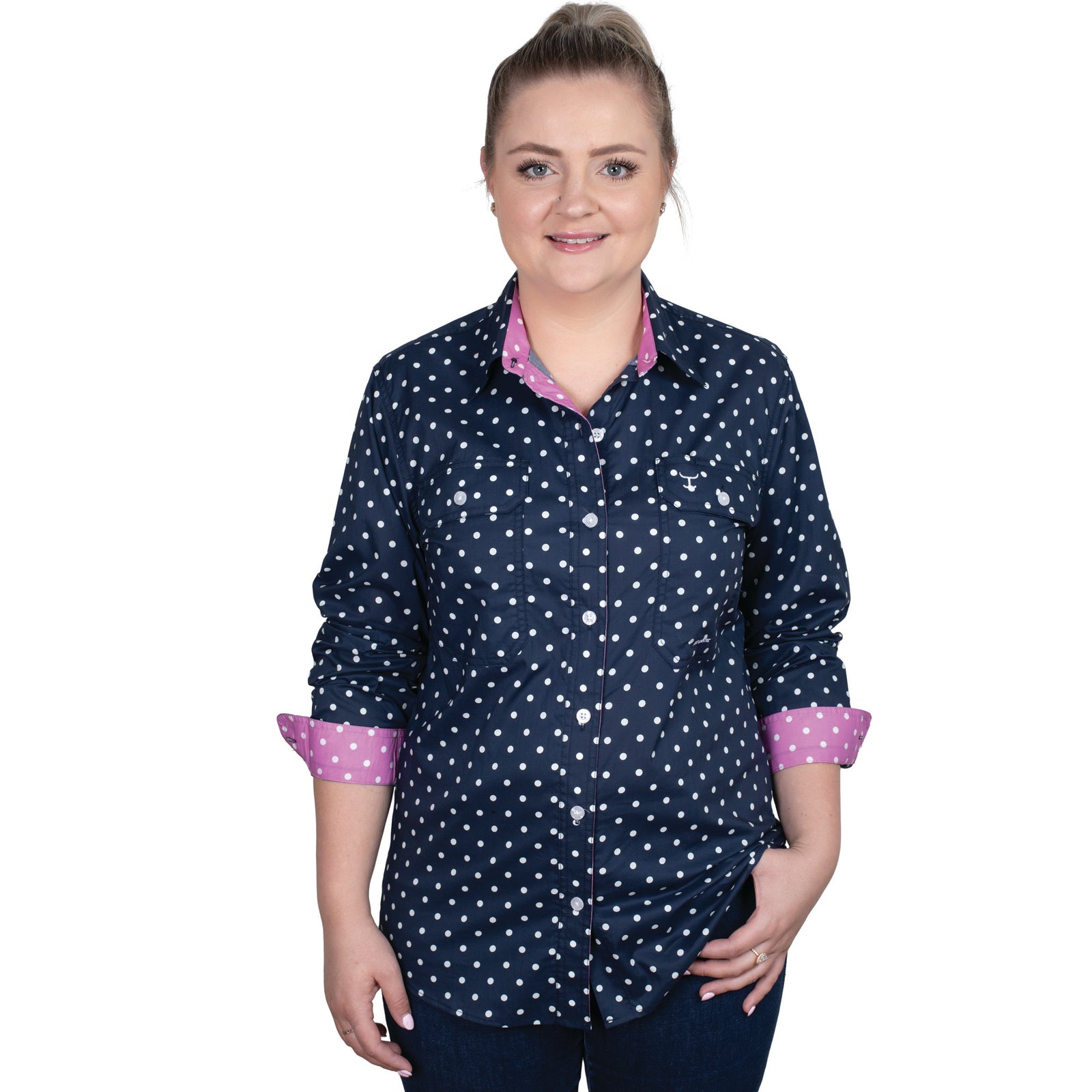 Just Country Women's Abbey Full Button L/S Shirt