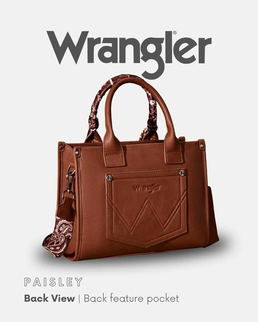 Wrangler Women's Paisley Crossbody Bag