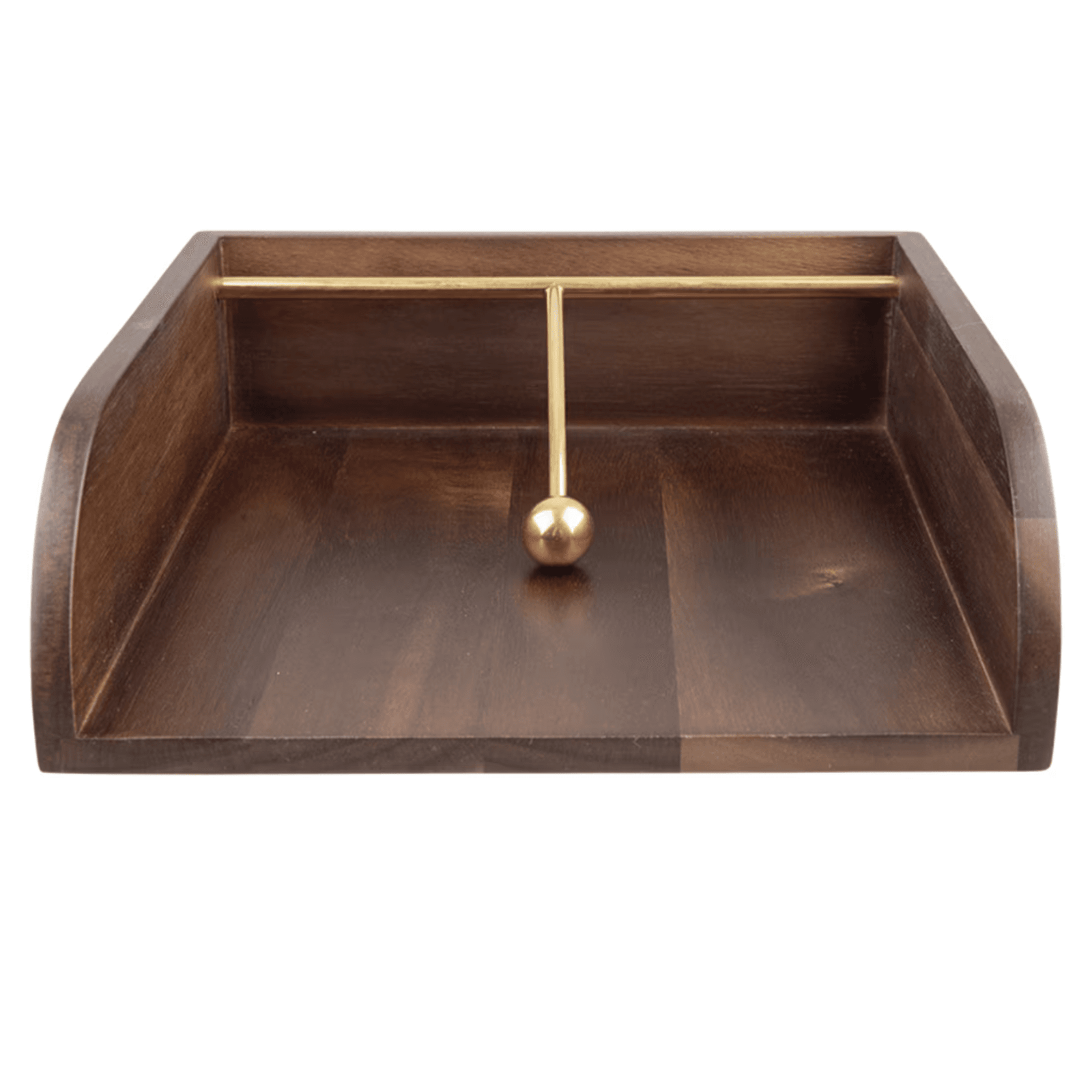 Alfresco Lane Acacia Wood Napkin Holder Donaldson Enterprises