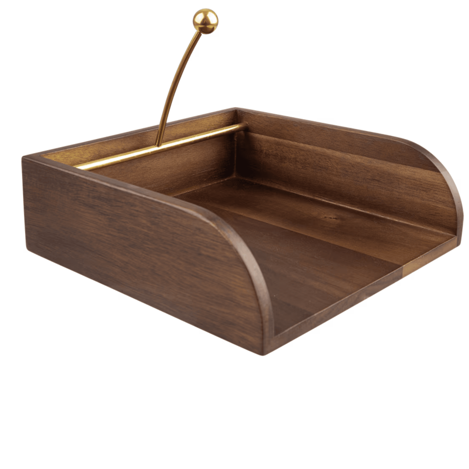 Alfresco Lane Acacia Wood Napkin Holder Donaldson Enterprises