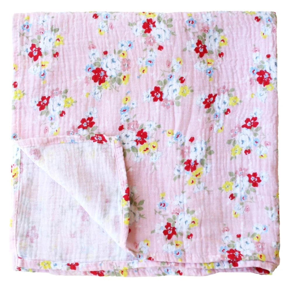 Alimrose Muslin Swaddle Vintage Rose Alimrose