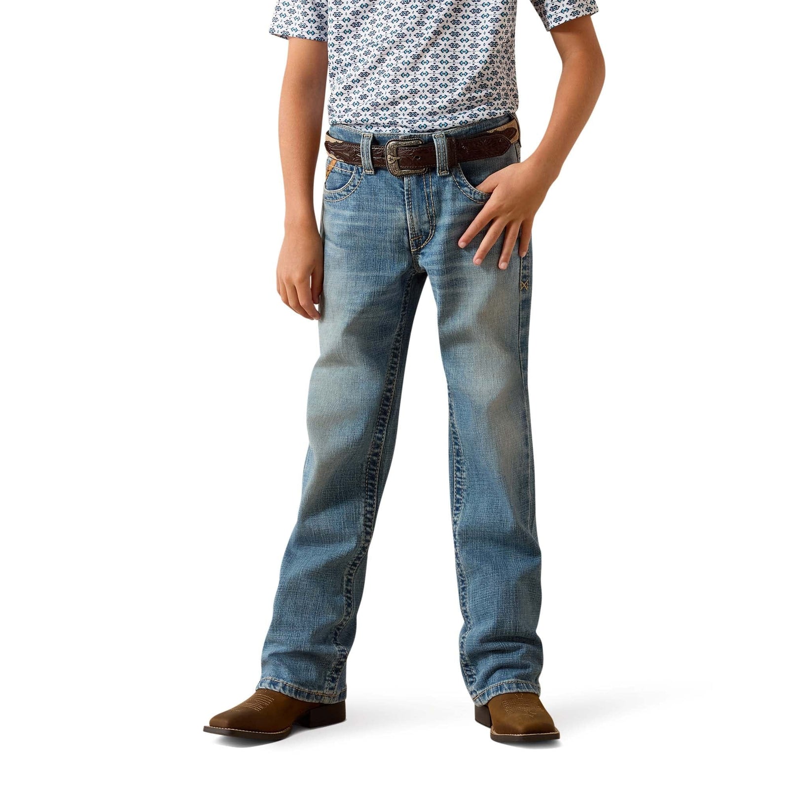 Ariat Boy's B5 Slim Darian Straight Leg Jeans Ariat