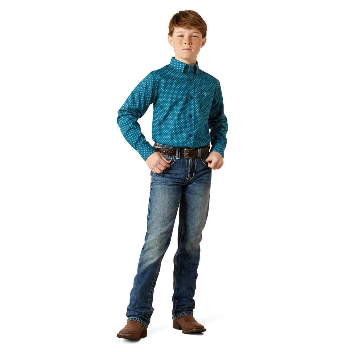 Ariat Boy's Tyce Classic Fit Western Shirt Ariat