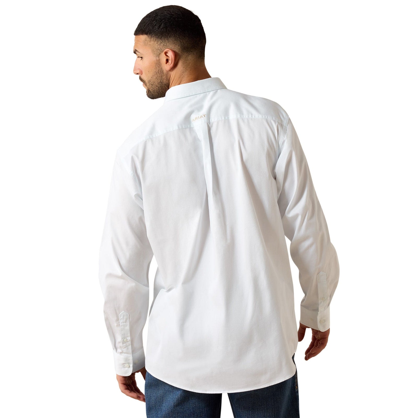 Ariat Men's Team Logo Lightweight Twill L/S Western Shirt Ariat