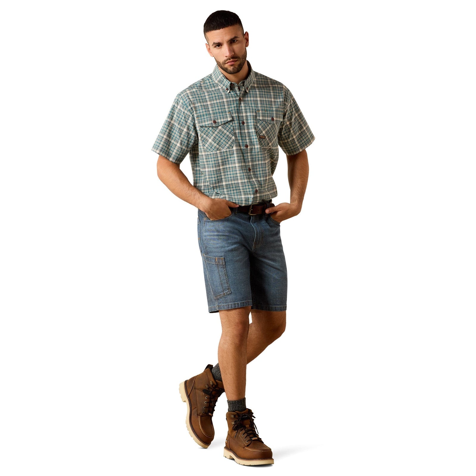 Ariat Rebar Made Tough Dura Stretch S/S Work Shirt Ariat