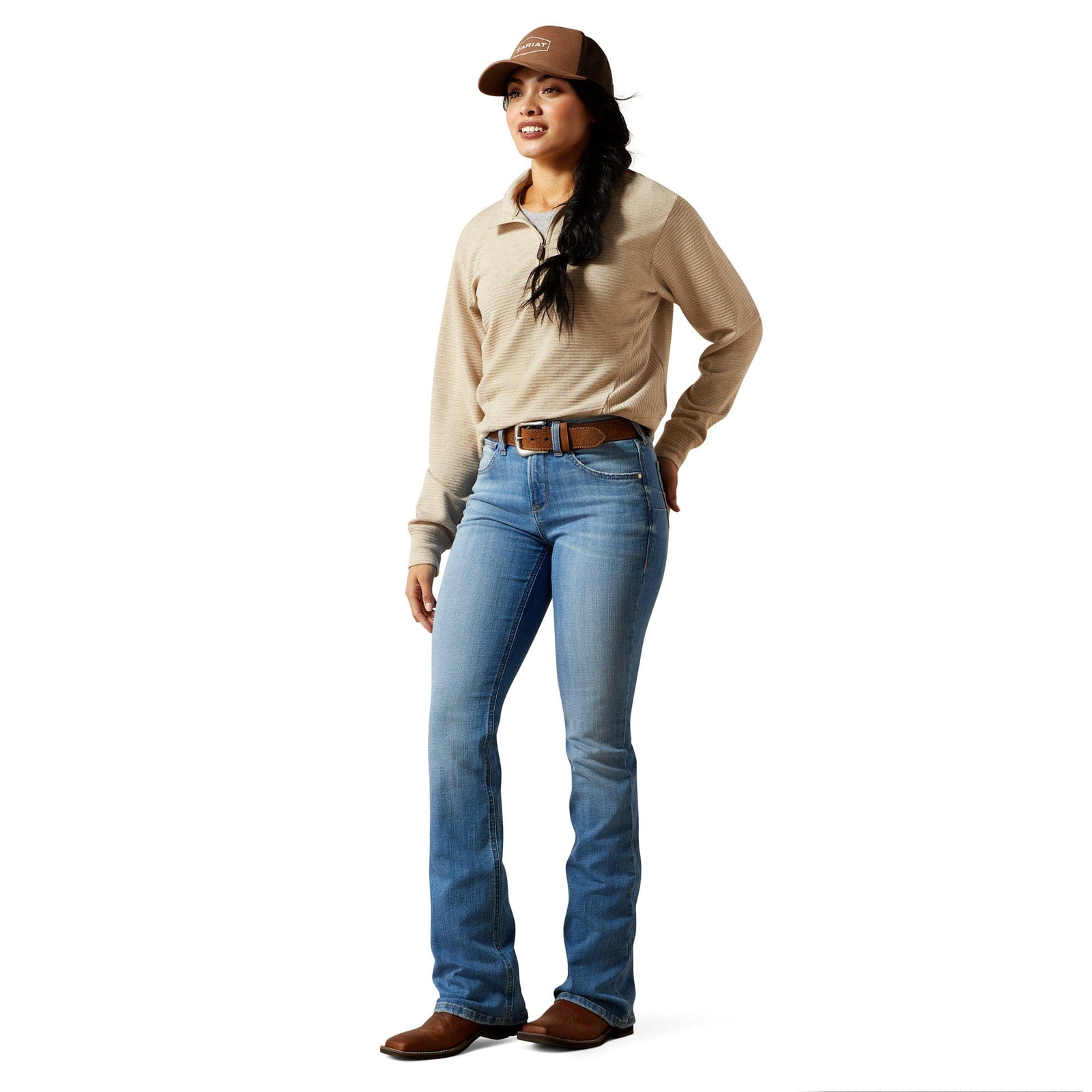 Ariat Women's Camellia High Rise Boot Cut Jean Ariat