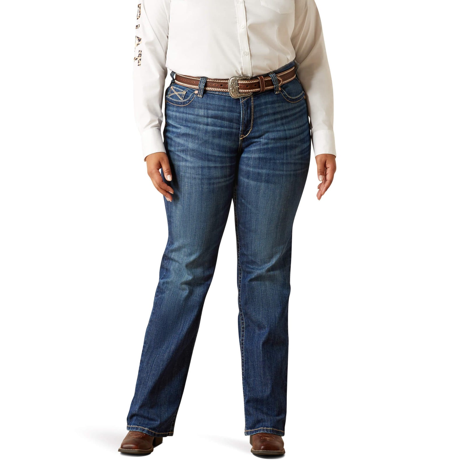 Ariat Women's Everlee Mid Rise Plus Size Jean Ariat