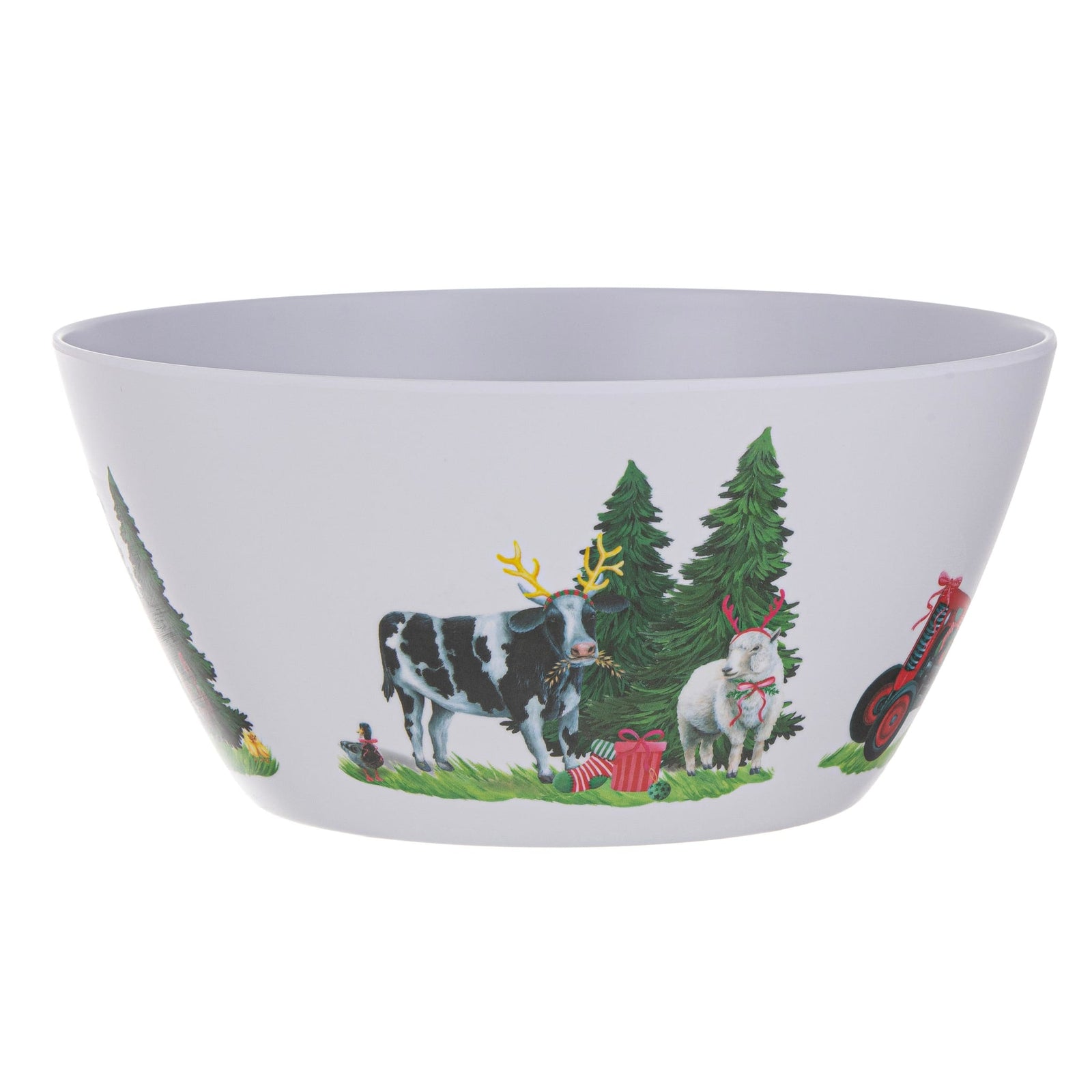 Ashdene Christmas at the Farm Melamine Salad/Chip Bowl Ashdene